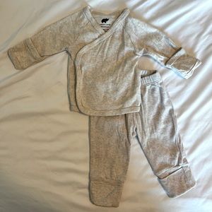 Monica + Andy Newborn Wrap Top and Pants